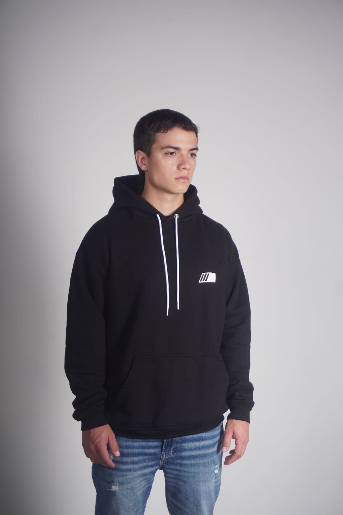 Black Pullover Hoodie